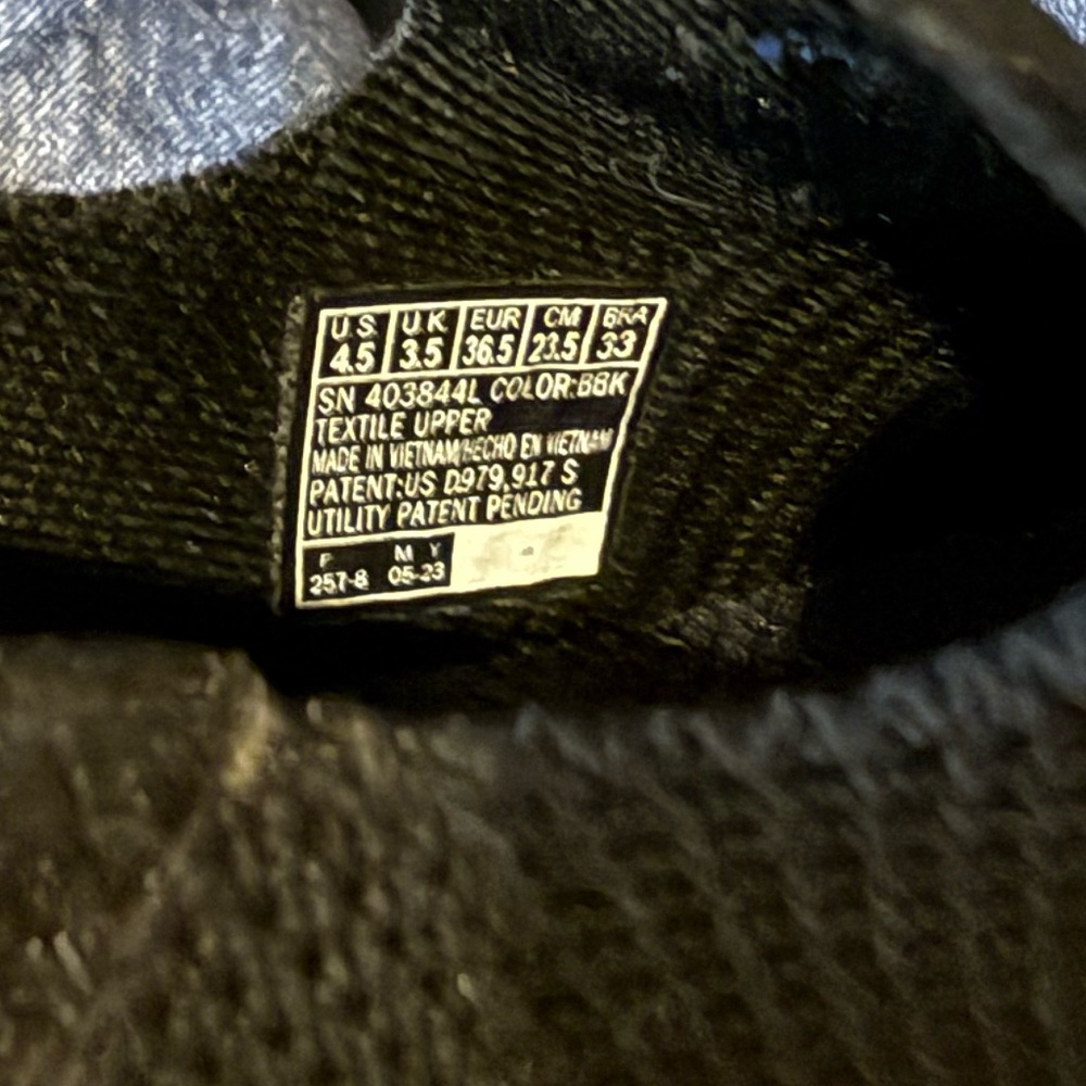 New! Skechers Kids Black Slip-On Sneakers with Cushioned Sole - Picture 5 of 5
